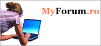 Pagina de start a forumului anunturi.MyForum.ro